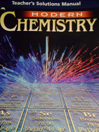 (image for) Modern Chemistry Teacher's Solutions Manual (TE)(P)