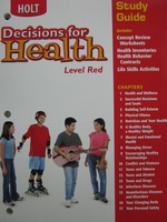 (image for) Decisions for Health Level Red Study Guide (P)