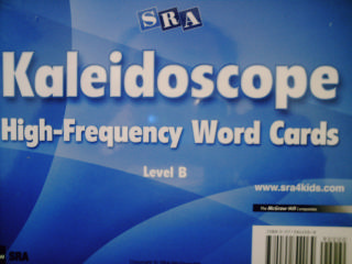 (image for) SRA Kaleidoscope B High-Frequency Word Cards (Pk)