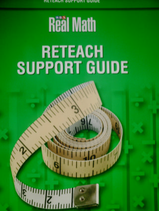 (image for) SRA Real Math 2 Reteach Support Guide (P) by Willoughby,