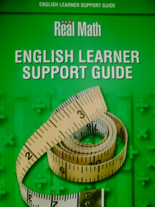 (image for) SRA Real Math 2 English Learner Support Guide (P) by Willoughby,