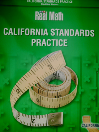 (image for) SRA Real Math 2 California Standards Practice BLM (CA)(P)