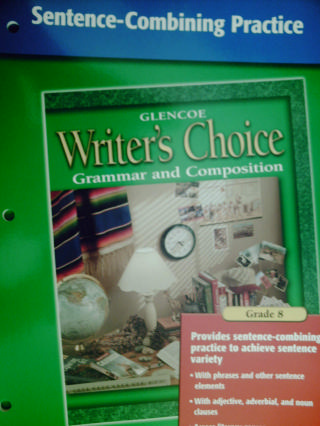 (image for) Writer's Choice 8 Sentence-Combining Practice (P)