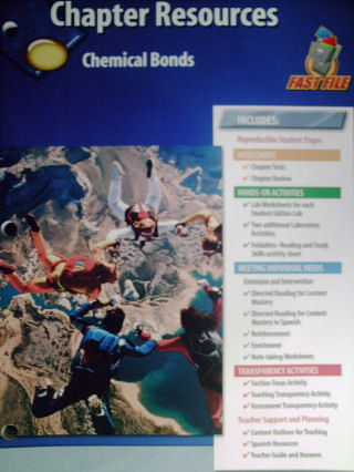 (image for) Glencoe Physical Science Chapter Resources Chemical Bonds (P)