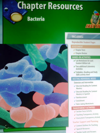 (image for) Glencoe Science Chapter Resources Bacteria (P)