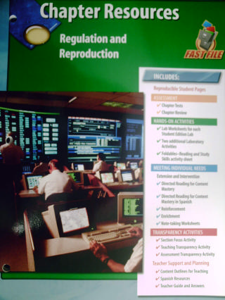 (image for) Glencoe Science Chapter Resources Regulation & Reproduction (P)