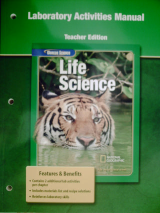 (image for) Glencoe Life Science Lab Activities Manual TE (TE)(P)