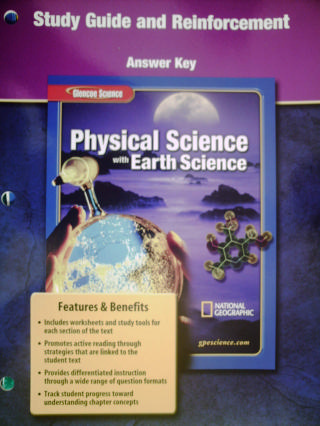 (image for) Physical Science with Earth Science Study Guide TE (TE)(P)