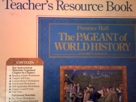 (image for) Pageant of World History TRB (TE)(Binder) by Gerald Leinwand