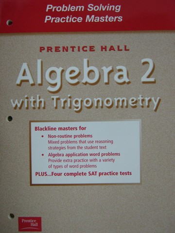 (image for) Algebra 2 with Trigonometry Problem Solving Practice (P)