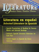 (image for) Literatura en Espanol Selected Literature in Spanish (P)