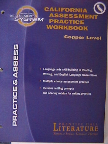 (image for) Literature Copper Level Assessment Practice Workbook (CA)(P)