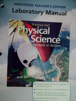 (image for) Physical Science Concepts in Action Laboratory Manual ATE (P)