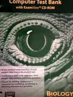 (image for) Biology Exploring Life Computer Test Bank with ExamView (P)