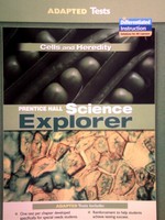 (image for) Science Explorer Cells & Heredity Adapted Tests (P)