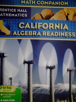 (image for) California Algebra Readiness Math Companion (CA)(P)