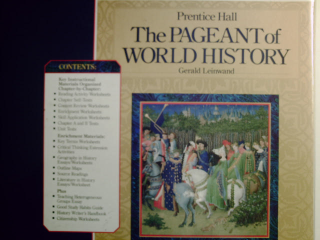 (image for) Pageant of World History Teacher's Resource Book (Binder)