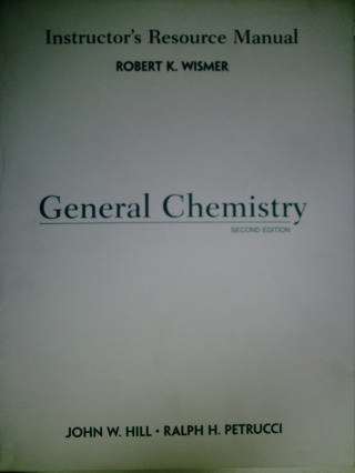 (image for) General Chemistry 2nd Edition IM (TE)(P) by Robert K Wismer