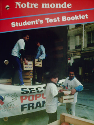 (image for) Notre Monde Student's Test Booklet (P) by Asfar, Asfar, Cone