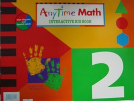 (image for) Anytime Math 2 Interactive Big Book (Spiral)(Big)