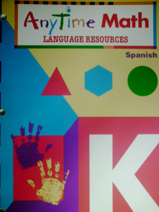 (image for) AnyTime Math K Language Resources Spanish (P)