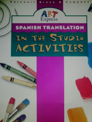 (image for) Art Express 4 In the Studio Activities Spanish Translation (P)