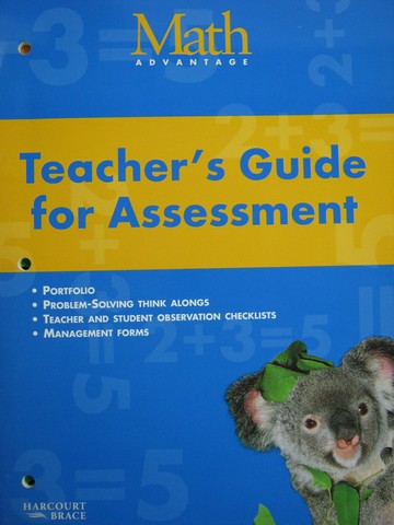 (image for) Math Advantage 1 Teacher's Guide for Assessment (TE)(P)