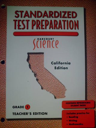 (image for) Harcourt Science 1 Standardized Test Preparation (CA)(TE)(P)