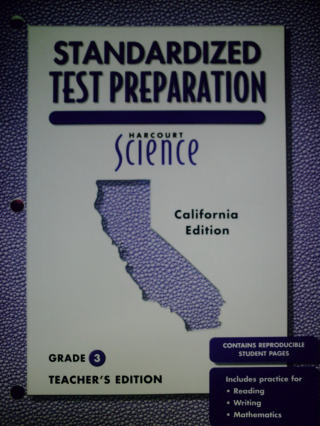 (image for) Harcourt Science 3 Standardized Test Prep TE (CA)(TE)(P)
