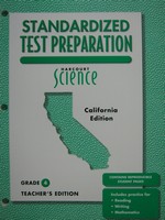 (image for) Harcourt Science 4 Standandized Test Preparation (CA)(TE)(P)
