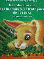 (image for) Harcourt Matematicas 1 Resolucion de Problemas y (CA)(TE)(P)