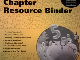 (image for) Harcourt Math 2 Chapter Resource Binder (CA)(Binder)