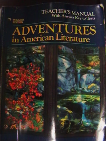 (image for) Adventures in American Literature Pegasus Edition TM (TE)(P) - Click Image to Close
