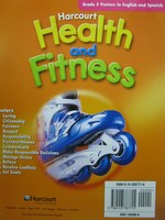 (image for) Harcourt Health & Fitness 5 Posters (Pk)