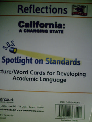 (image for) Reflections 4 SOS Picture/Word Cards for DAL (CA)(Pk)