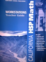 (image for) California HSP Math 6 Workstations TG (CA)(TE)(P)