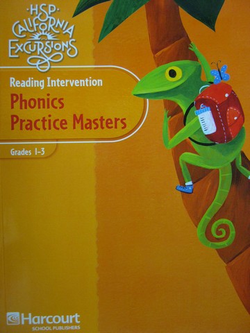 (image for) California Excursions Grades 1-3 Phonics Practice Masters (CA)(P