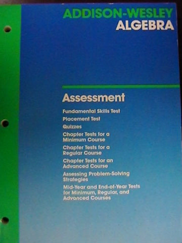 (image for) Addison-Wesley Algebra Assessment (P) by Smith, Charles,