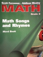 (image for) SFAW Math 2 Math Songs & Rhymes Word Book (P)