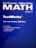 (image for) SFAW Math 5 TestWorks Test & Practice Software (P)