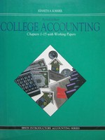 College Accounting Revised Edition Chapters 1-15 (P) by Koerber (image for) College Accounting Revised Edition Chapters 1-15 (P) by Koerber