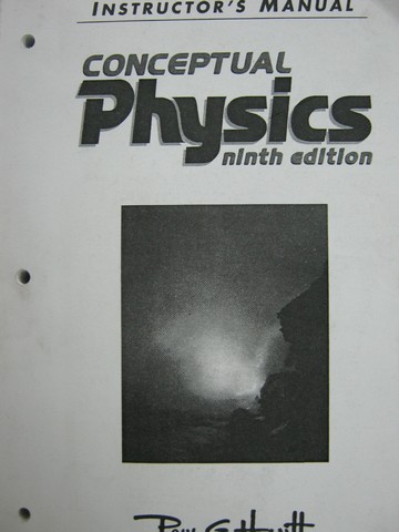 (image for) Conceptual Physics 9th Edition Instructor's Manual (TE)(P)