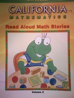 (image for) California Mathematics K Read Aloud Math Stories Volume 2 (Big)