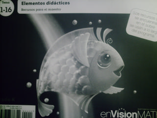 (image for) enVision Math California K Tema 1-16 TRM (CA)(PK)
