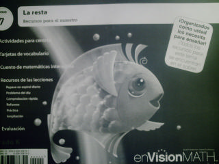 (image for) enVision Math en espanol California K Tema 7 TRM (CA)(TE)(PK)