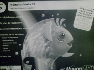 (image for) enVision Math en espanol California K Tema 9 TRM (CA)(TE)(PK)