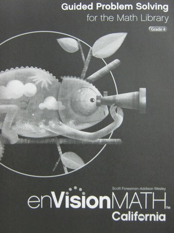 (image for) enVision Math California 4 Guided Problem Solving (CA)(P)