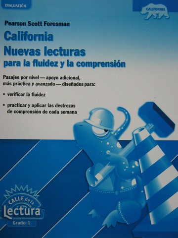 (image for) Calle de la Lectura 1 California Nuevas lecturas para la (CA)(P)