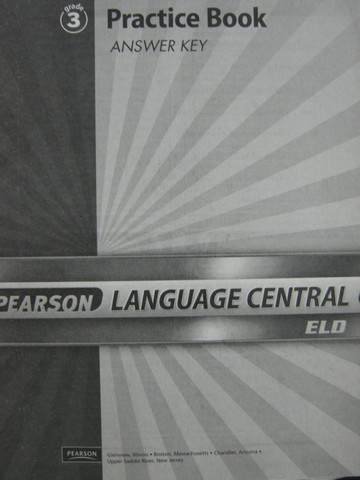 (image for) Pearson Language Central ELD 3 Practice Book Answer Key (P)