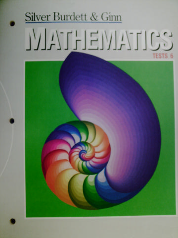 (image for) Silver Burdett & Ginn Mathematics 6 Tests (P)